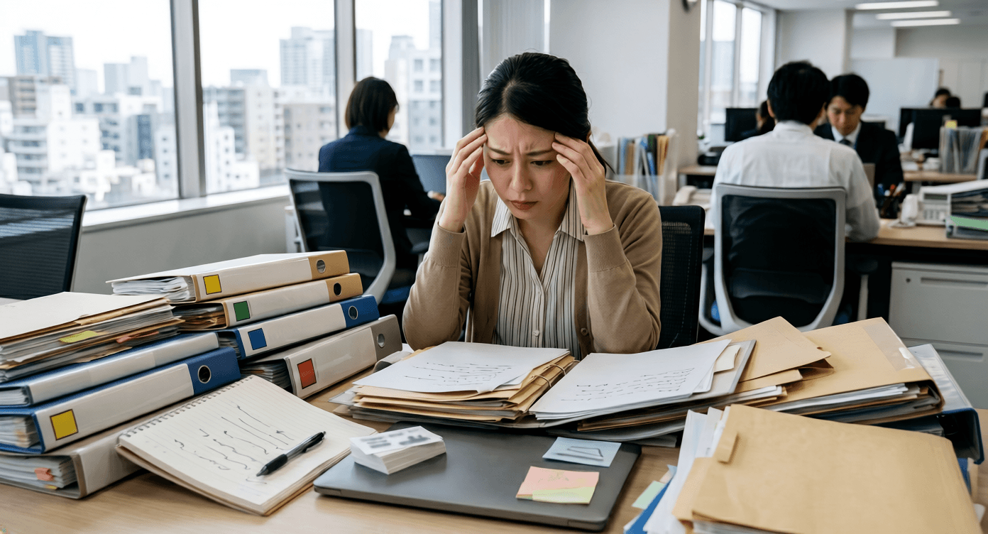 個人情報の管理が属人的で不安