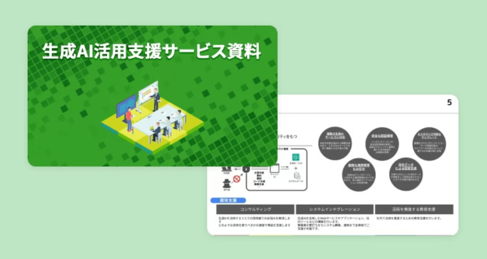 生成AI活用支援サービス資料｜AI-Starter・RAG・コンサルティング