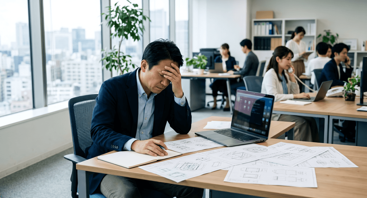 社内に設計できるエンジニアがいない