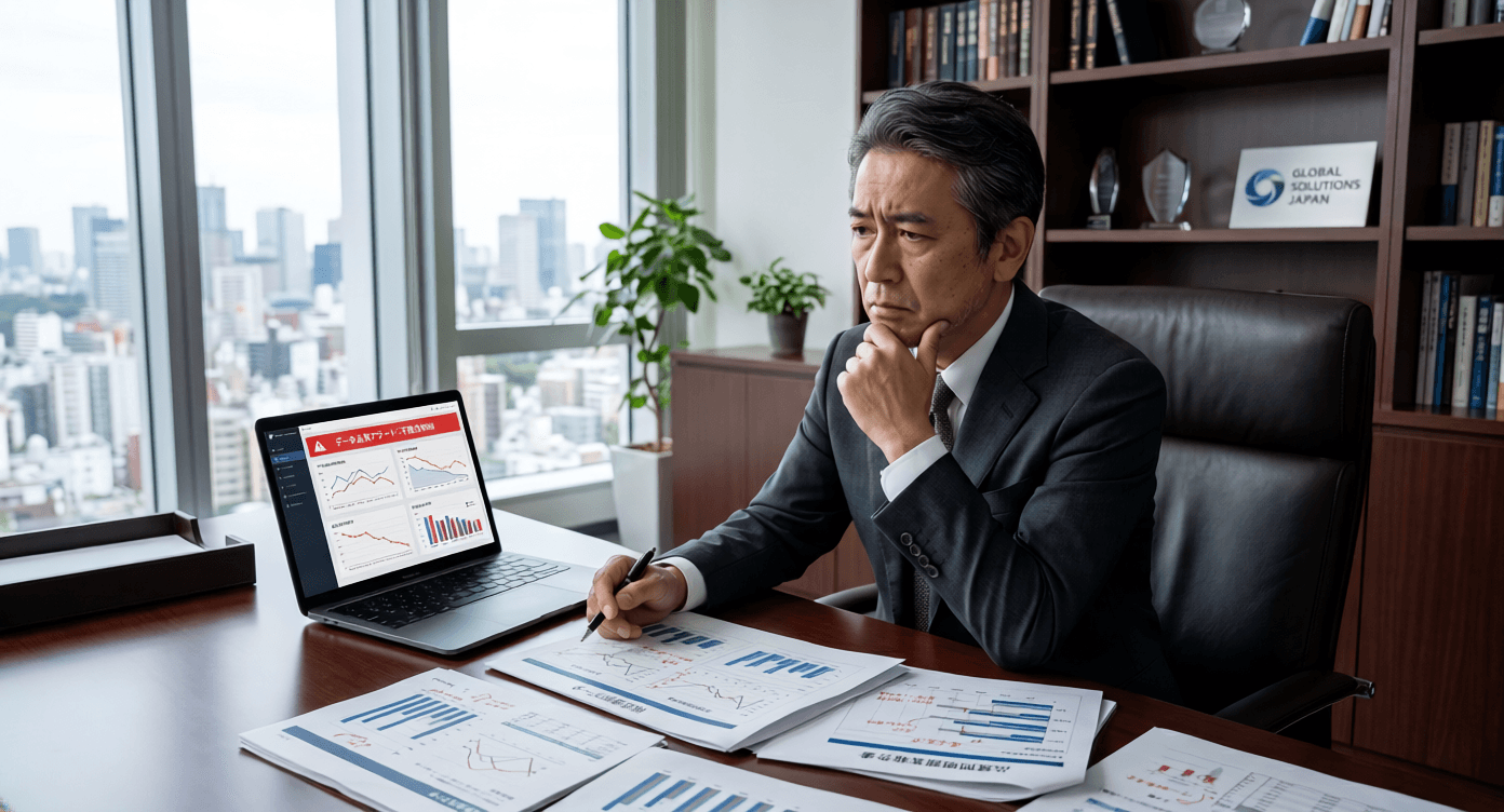データが古くて意思決定に使えない