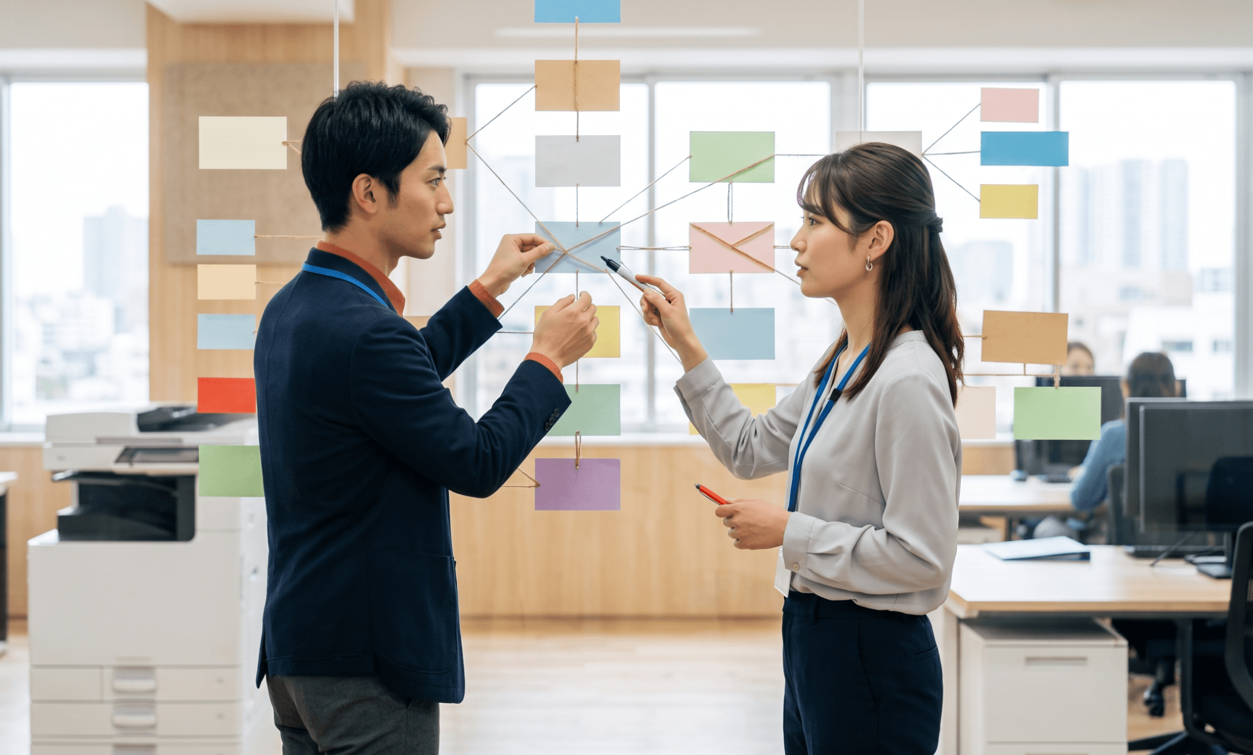 定型業務の自動化まで進めない